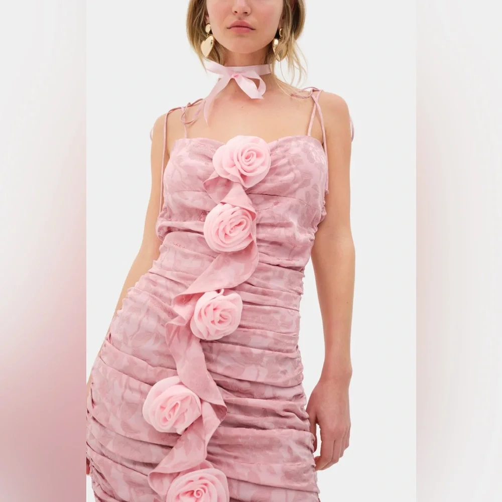 For Love & Lemons Soraya Midi Dress - Picture 3 of 8